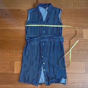 Ann Taylor Sleeveless Shirtdress